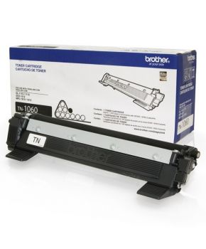 Cartucho de Toner Original Brother TN-1060 Negro Original para 1,000 páginas.