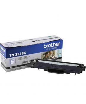 Cartucho de Toner Original Brother TN-223BK Negro Original para 1,400 páginas.