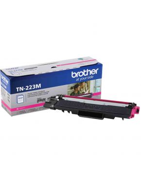 Cartucho de Toner Original Brother TN-223M Magenta Original para 1,300 páginas.