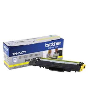 Cartucho de Toner Original Brother TN-227Y Amarillo Original para 2300 páginas.