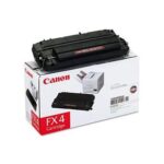 Cartucho de Toner Original Canon FX-4 Negro Original para 4,000 páginas.