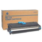 Cartucho de Toner Original Konica TN-113 Negro Original para 5,000 páginas.