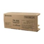 Cartucho de Toner Original Kyocera Mita TK-322 Negro original para 15,000 páginas