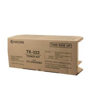 Cartucho de Toner Original Kyocera Mita TK-322 Negro original para 15,000 páginas
