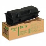 Cartucho de Toner Original Kyocera TK-17 Negro Original para 6,000 páginas.