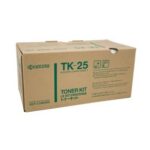 Cartucho de Toner Original Kyocera TK-25 Negro Original para 5,000 páginas.