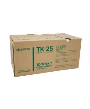 Cartucho de Toner Original Kyocera TK-25 Negro Original para 5,000 páginas.