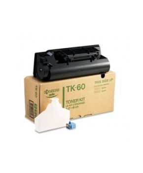 Cartucho de Toner Original Kyocera TK-60 Negro Original para 20,000 páginas.