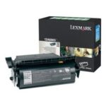 Cartucho de Toner Original Lexmark 12A6865 Negro Original para 30,000 páginas.