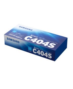 Cartucho de Toner Original Samsung C404S (CLT-C404S) Cyan Original para 1,000 páginas.