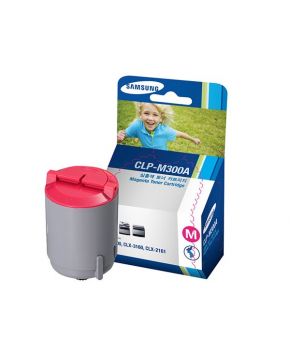 Cartucho de Toner Original Samsung CLP-M300A Magenta Original para 1,000 páginas.