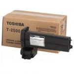 Cartucho de Toner Original Toshiba T-2500 Negro Original para 7,500 páginas.