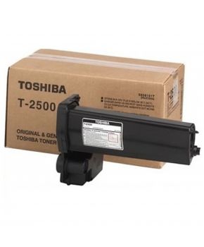 Cartucho de Toner Original Toshiba T-2500 Negro Original para 7,500 páginas.