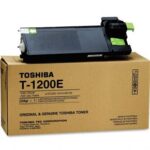 Cartucho de Toner Original Toshiba T1200E Negro Original para 6,500 páginas.