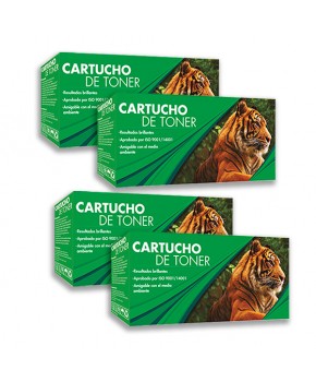 Cuatri Pack de Cartuchos de Toner TN-221BK , TN-221C, TN-221M, TN-221Y  Calidad Estándar.