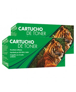 Duo Pack de Cartucho de Toner 81A (CF281A) Negro  Calidad Estándar para 10,500 páginas.