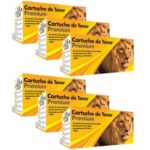 Six Pack de Cartuchos de Toner 55A (CE255A) Negro  Calidad Premium para 6,000 páginas.