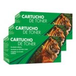 Tri Pack de Cartucho de Toner 05A (CE505A) / 80A (CF280A)  / 120 Negro  Calidad Estándar para 2,700 páginas.